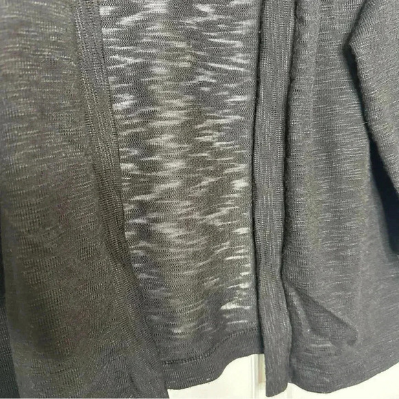 Reitmans Cardigan 3/4 Sleeves Boxy Black Size Large - Picture 10 of 16